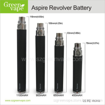 2014 latest aspire products aspire revolver variable voltage battery ego twist battery